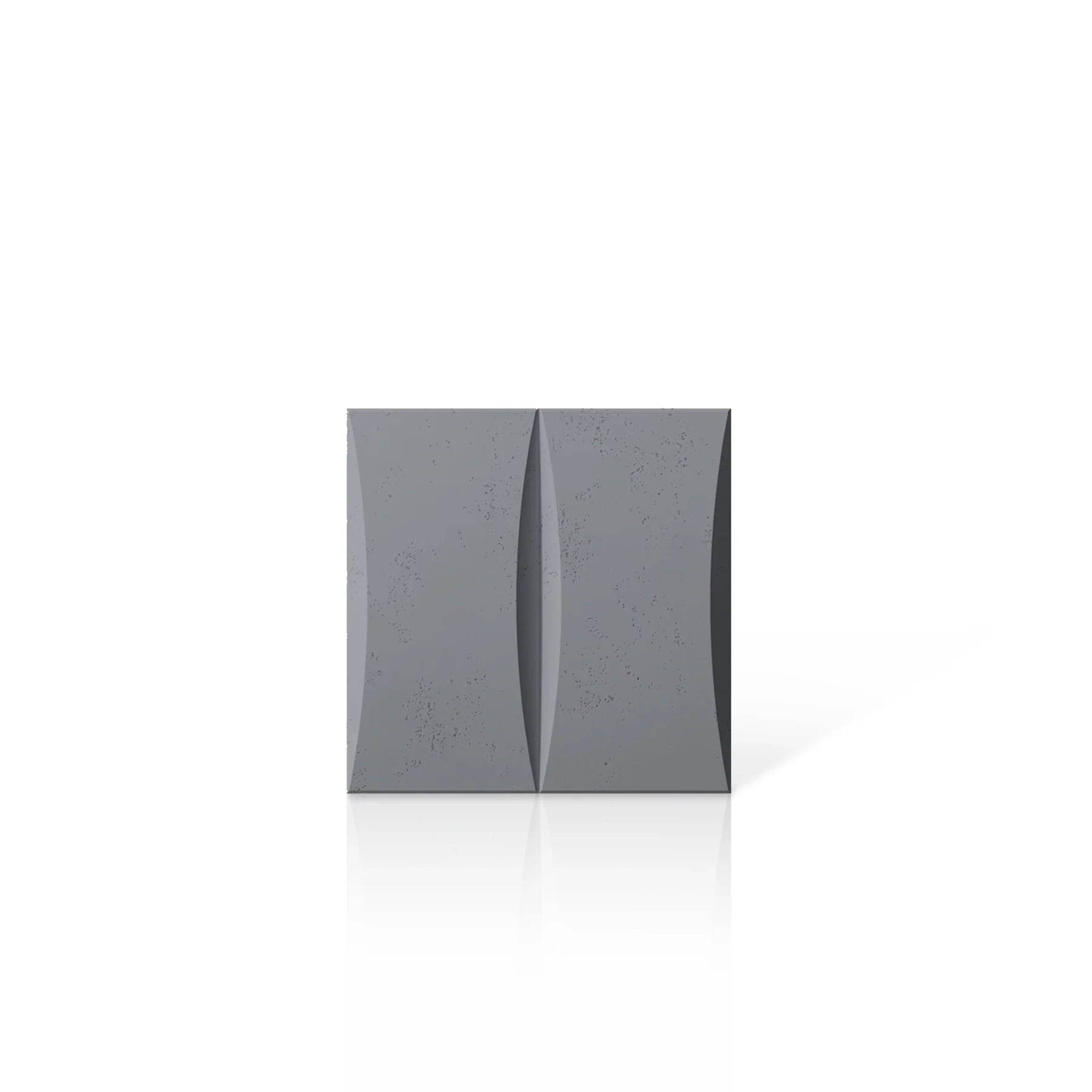 3D Concrete Wall Panels BLOCK colour swatch on white background DecorMania.eu